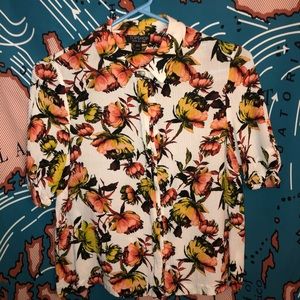 Topshop button up shirt